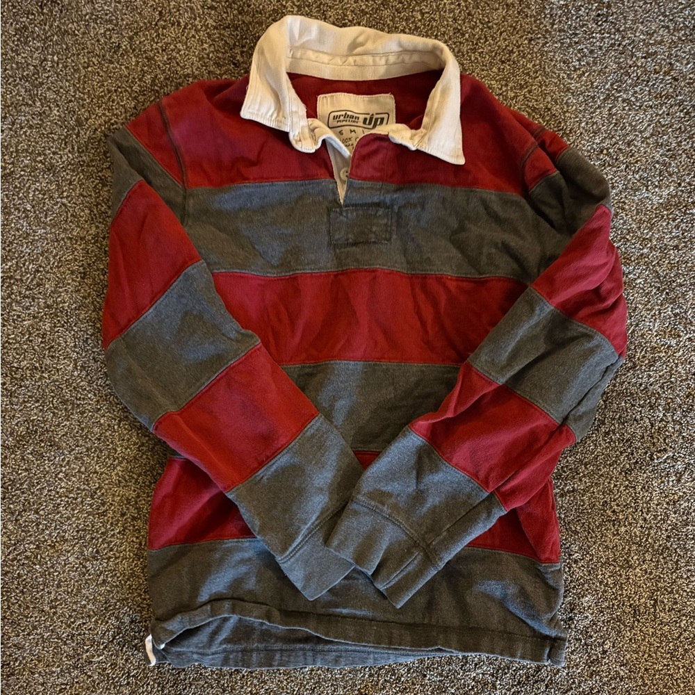 boys xl rugby polo style shirt!